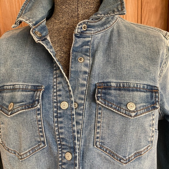 Lands’ End Denim Dress Women’s Size 8 - Picture 4 of 9